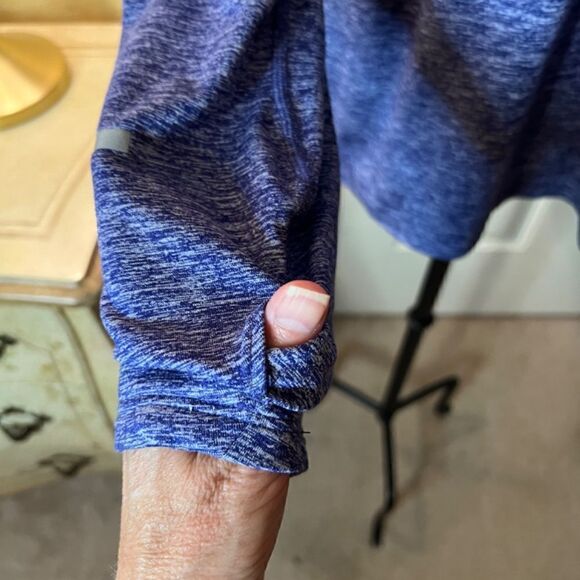 EUC Lot of 2 Men's Nike Dri-Fit Half Zip Pullover Shirts Blue & Green Size XL - Picture 5 of 11